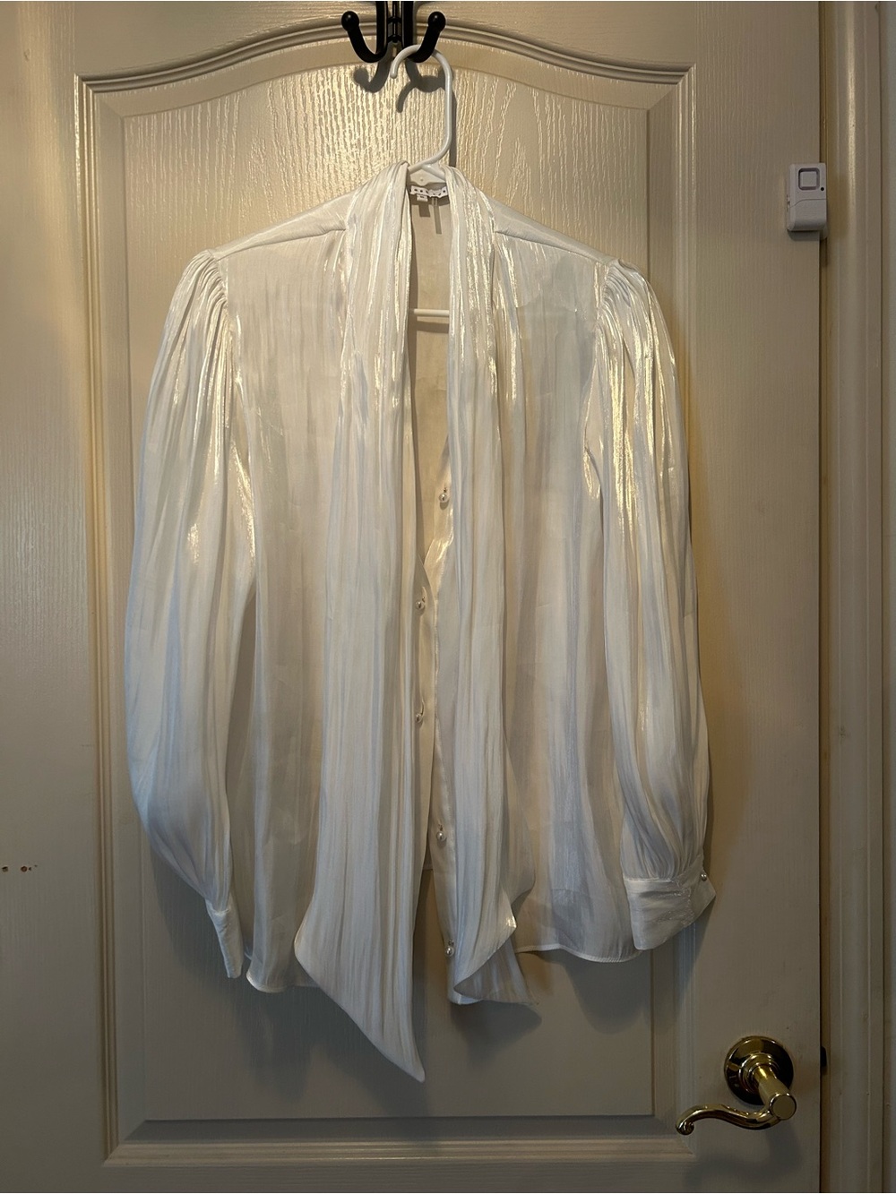 Endless Rose White Sheer Blouse